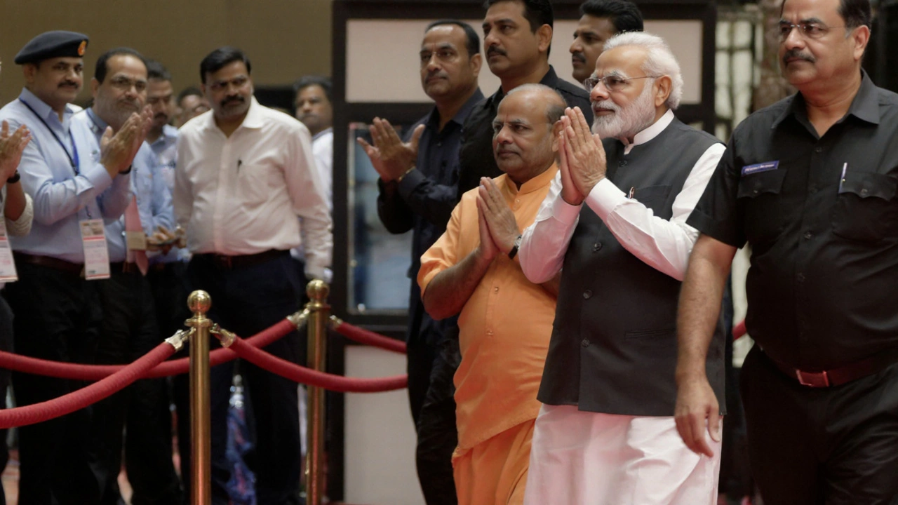 प्रधानमंत्री मोदी ने ग्रेटर नोएडा में UP अंतर्राष्ट्रीय व्यापार शो 2025 का उद्घाटन किया